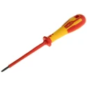CK Insulated Screwdriver 3.5 mm Tip, 100 mm Blade, VDE 1000V Approved T49144-035