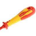 CK Insulated Screwdriver 3.5 mm Tip, 100 mm Blade, VDE 1000V Approved T49144-035