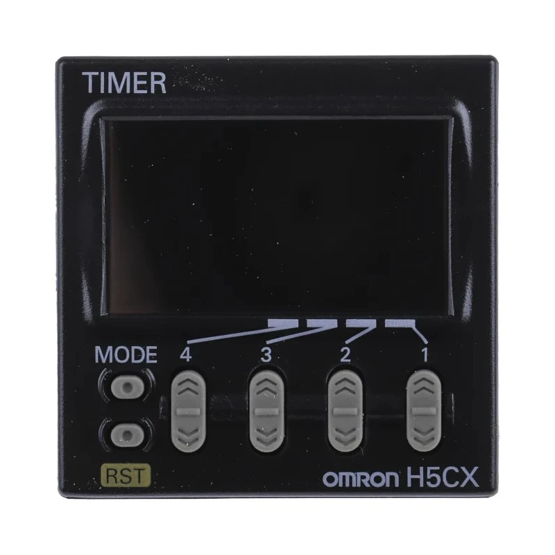 Omron Series Panel Timer Relay, 1-Contact, 100V ac to 240V ac, 0.001 s to 9999 h Timing Range, Multifunction SPDT Switch H5CX