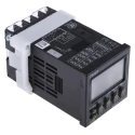 Omron Series Panel Timer Relay, 1-Contact, 100V ac to 240V ac, 0.001 s to 9999 h Timing Range, Multifunction SPDT Switch H5CX