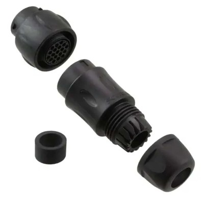 Souriau Sunbank by Eaton Circular Connector, 19 Contacts, In-Line Mount, Standard Size, Plug, Male, IP68/IP69K UTS1JC1419P