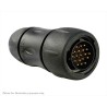 Souriau Sunbank by Eaton Circular Connector 19 Contacts Cable Standard Plug Male IP68 IP69K UTS6JC14E19P
