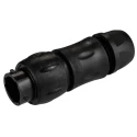 Souriau Sunbank by Eaton Circular Connector, 4 Contacts, In-Line, Standard Connector Plug Male 300V 16A Gold UTS1JC124P