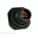 Souriau Sunbank by Eaton Circular Connector 4 Contacts Panel Mount Plug Male IP68 IP69K 600V 7A UTS78E4P