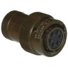 Souriau Sunbank by Eaton MIL Spec Circular Connector Copper Alloy Straight 4 Way Cable Male Contacts Bayonet 7.5A 85106T84P50