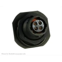Souriau Sunbank by Eaton Circular Connector 4 Contacts Panel Mount Plug Female IP68 IP69K 600V 7A Thermoplastic UTS78E4S