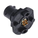Souriau Sunbank by Eaton Circular Connector 4 Contacts Panel Mount Plug Female IP68 IP69K 600V 7A Thermoplastic UTS78E4S