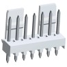 Molex Mini-Latch Series Straight Through Hole Pin Header, 7 Contacts, 2.5 mm Pitch, 1 Row, Unshrouded 22-04-1071