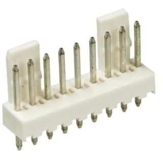 Molex Mini-Latch Series Straight Through Hole Pin Header 3 Contacts 2.5 mm Pitch 1 Row Unshrouded 22-11-1031