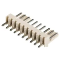 Molex Mini-Latch Series Straight Through Hole Pin Header 10 Contact 2.5 mm Pitch 1 Row Unshrouded 22-04-1101