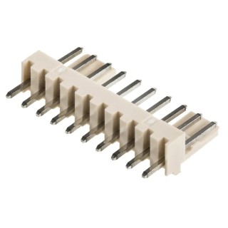 Molex Mini-Latch Series Straight Through Hole Pin Header 10 Contact 2.5 mm Pitch 1 Row Unshrouded 22-04-1101