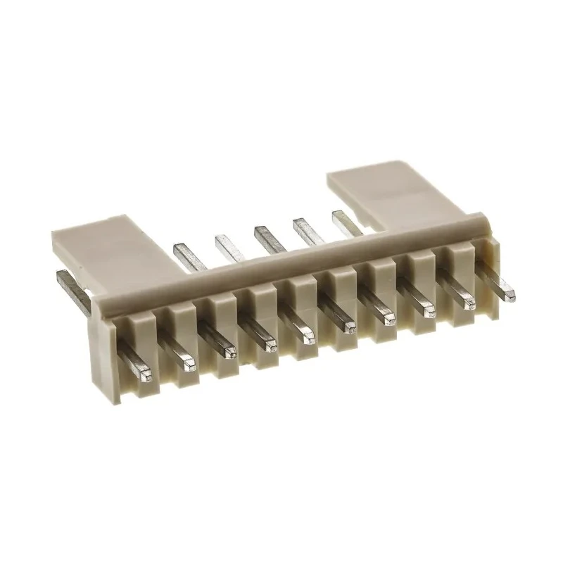 Molex Mini-Latch Series Straight Through Hole Pin Header 10 Contact 2.5 mm Pitch 1 Row Unshrouded 22-04-1101