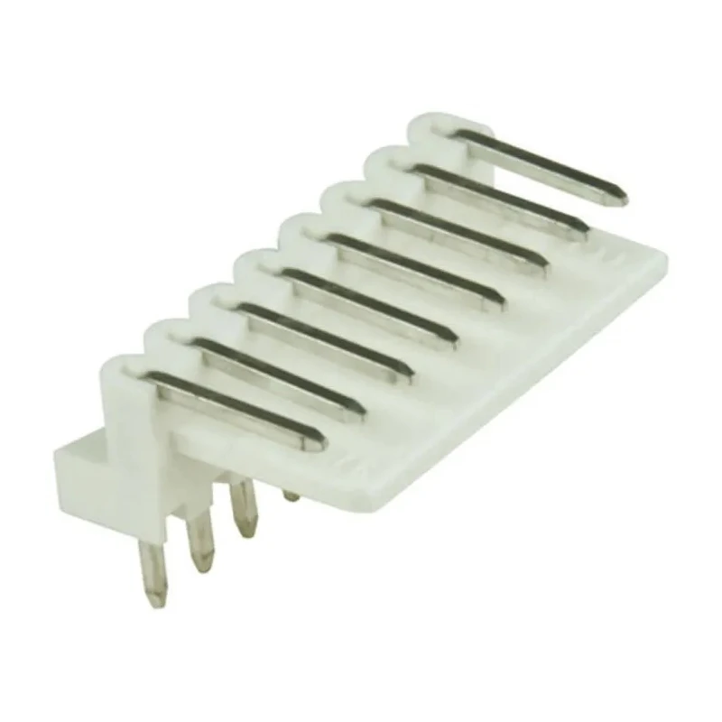 Molex Mini-Latch Series Right Angle Through Hole Pin Header, 8 Contacts, 2.5 mm Pitch, 1 Row, Unshrouded 22-05-1082
