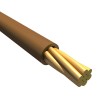 Alpha Wire Ecogen Ecowire Series Brown 0.08 mm² Hook Up Wire, 28 AWG, 7/0.12 mm Strands, 30 m Length, Modified 6710 BR005