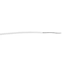 Alpha Wire Ecogen Ecowire Series White 0.2 mm² Hook Up Wire, 24 AWG, 7/0.20 mm Core Strands, 30 m Length 6712 WH005