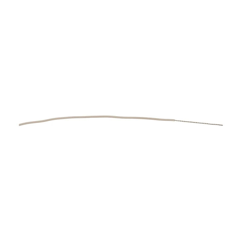 Alpha Wire Ecogen Ecowire Series White 0.13 mm² Hook Up Wire, 26 AWG, 7/0.16 mm Core Strands, 30 m, Modified 6711 WH005