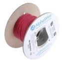 Alpha Wire Ecogen Ecowire Series Red 0.2 mm² Hook Up Wire, 24 AWG, 7/0.20 mm Core Strands, 30 m Length, MPPE 6712 RD005