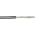 Alpha Wire 0.2 mm² Grey EcoWire Series Hook Up Wire, 24 AWG, 7/0.20 mm Strands, 30 m Length, Modified 6712 SL005