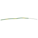 Alpha Wire Ecogen Ecowire Series Green Yellow 0.33 mm² Hook Up Wire 600V 22 AWG 7/0.25 mm Core Strands 30 m 6713 GY005