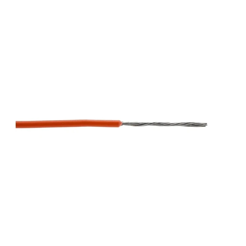 Alpha Wire Ecogen Ecowire Series Orange 0.75 mm² Hook Up Wire 18 AWG 16/0.25 mm Strands 30 m Modified 6715 OR005