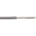 Alpha Wire Ecogen Ecowire Series Grey 0.75 mm² Hook Up Wire, 18 AWG, 16 x 0.25 mm Core Strands, 30 m, Modified 6715 SL005