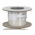 Alpha Wire Ecogen Ecowire Series White 0.52 mm² Hook Up Wire, 20 AWG, 10x0.25 mm Strands, 30 m Length, MPPE Jacket 6714 WH005