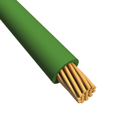 Alpha Wire Ecogen Ecowire Series Green 1.3 mm² Hook Up Wire, 16 AWG, 26x0.25 mm Core Strands, 30 m Length, 600 V 6716 GR005