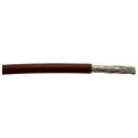 Alpha Wire Ecogen Ecowire Series Brown 2.1 mm² Hook Up Wire, 14 AWG, 41/0.25 mm Core Strands, 30 m Length 6717 BR005