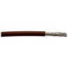 Alpha Wire Ecogen Ecowire Series Brown 2.1 mm² Hook Up Wire, 14 AWG, 41/0.25 mm Core Strands, 30 m Length 6717 BR005