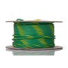 RS PRO Ecogen Ecowire Series Green, Yellow 5.2 mm² 10 AWG Hook Up Wire 105x0.25 mm Core Strands 30 m 6719 GY005