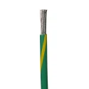 RS PRO Ecogen Ecowire Series Green, Yellow 5.2 mm² 10 AWG Hook Up Wire 105x0.25 mm Core Strands 30 m 6719 GY005