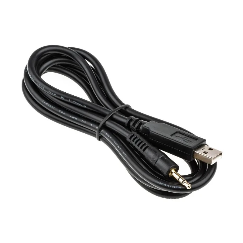 FTDI Chip USB to UART Cable TTL Logic Level 5V, 1.8m Length, USB 2.0 Full Speed Compatible TTL-232R-5V-AJ