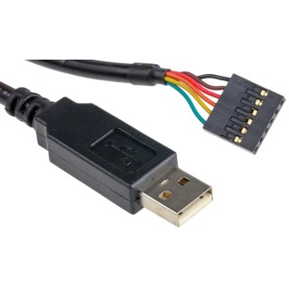 FTDI Chip USB to TTL UART Cable 1.8m 5 V TTL Logic Level TTL-232R-5V