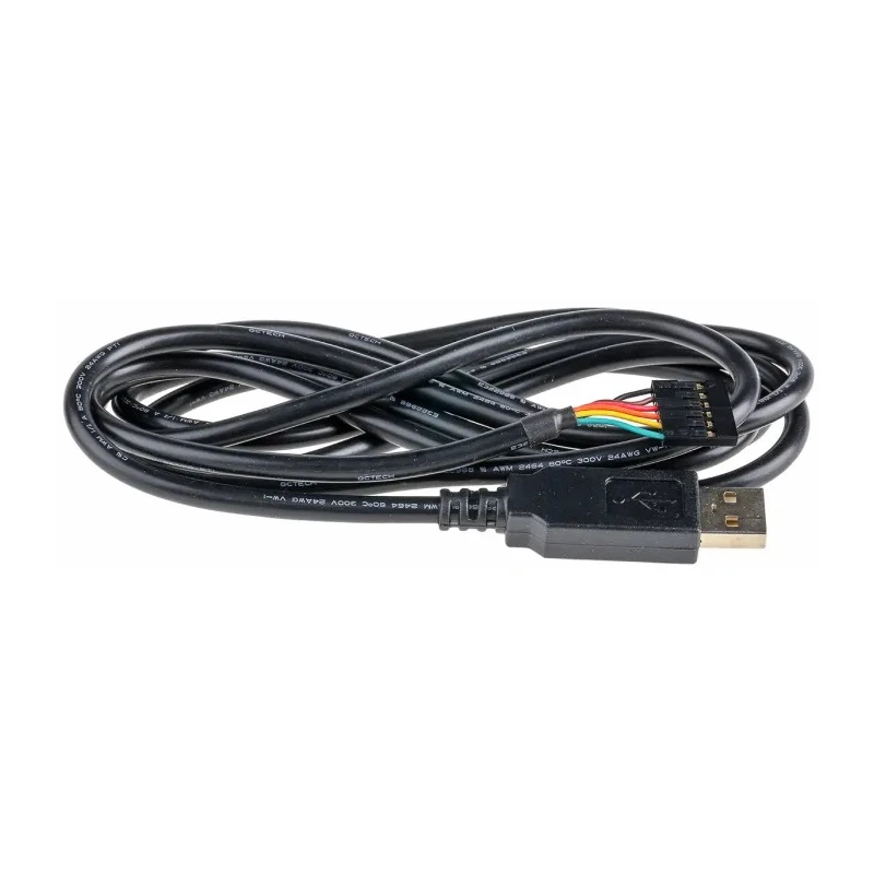 FTDI Chip USB to TTL UART Cable 1.8m 5 V TTL Logic Level TTL-232R-5V