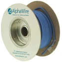 Alpha Wire Ecogen Ecowire Series Blue 5.2 mm² Hook Up Wire, 10 AWG, 105/0.25 mm Core Strands, 30 m Length, 600V 6719 BL005