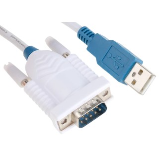 FTDI Chip USB to RS232 Converter Cable 1 Port, 1 Mbps Maximum Baud Rate, 2m Cable Length, Model 