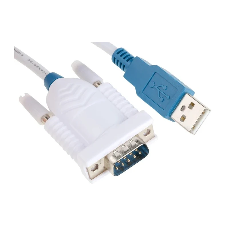 FTDI Chip USB to RS232 Converter Cable 1 Port, 1 Mbps Maximum Baud Rate, 2m Cable Length, Model 