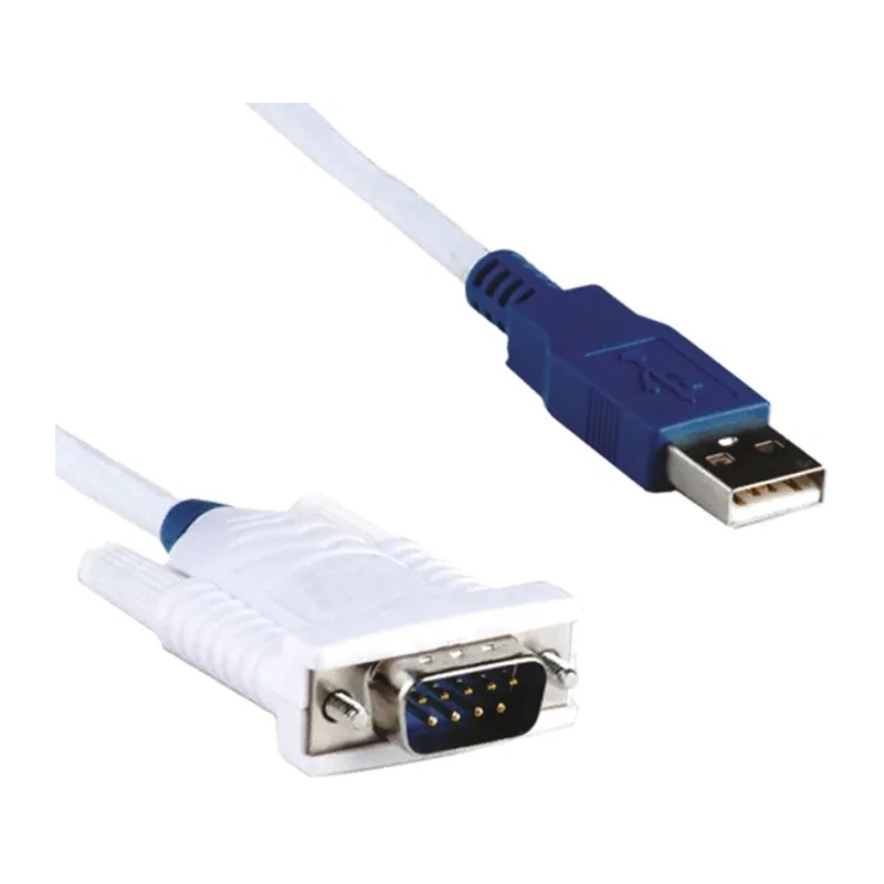 FTDI Chip RS232 Converter Cable USB Type A to DB9P RS232 1 Port 1Mbps 