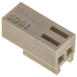 Molex KK Female Connector Housing 2 Way 1 Row Straight Nylon 2.5 mm Pitch 22-01-1022