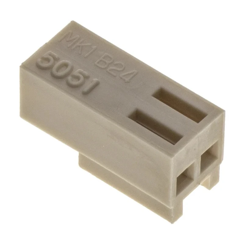 Molex KK Female Connector Housing 2 Way 1 Row Straight Nylon 2.5 mm Pitch 22-01-1022