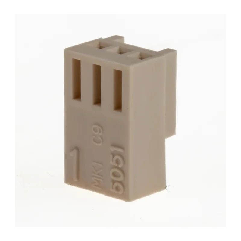 Molex KK Female Connector Housing, 2.5 mm Pitch, 3 Way, 1 Row Straight 22-01-1032