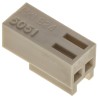 Molex KK Female Connector Housing 2 Way 1 Row, 2.5 mm Pitch, Nylon Cable Mount 22-01-1022