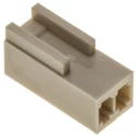 Molex KK Female Connector Housing 2 Way 1 Row, 2.5 mm Pitch, Nylon Cable Mount 22-01-1022