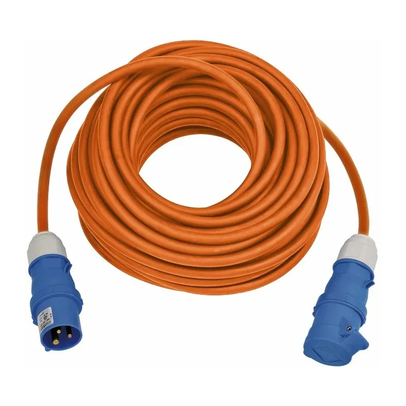 brennenstuhl 25 m 1 Socket BS4343 Extension Lead Kit, 230V, 16A, IP44 BS4343