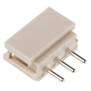 Molex SPOX Series Straight Through Hole Shrouded PCB Header 3 Contacts 2.5 mm Pitch 1 Row 250 V 3A 22-03-5035