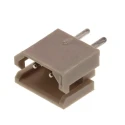 Molex SPOX Series Straight Through Hole Wire-to-Board PCB Header, 2 Contact, 2.5 mm Pitch, 1 Row, Shrouded, Nylon 22-03-5025