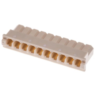 Molex SPOX Female Connector Housing 2.5 mm Pitch 10 Way 1 Row Straight 50-37-5103