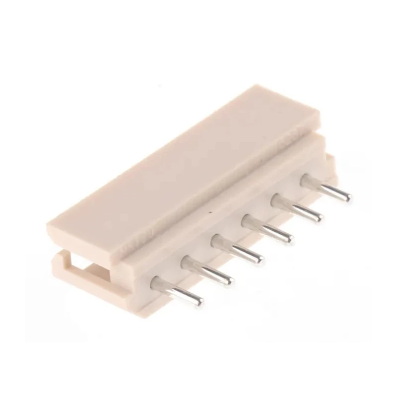 Molex SPOX Series Shrouded Straight Through Hole PCB Header, 6 Contacts, 2.5 mm Pitch, 1 Row, Brass Tin-Plated 22-03-5065