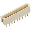 Molex SPOX Series Straight Through Hole Shrouded PCB Header 9 Contacts, 2.5 mm Pitch, 1 Row 22-03-5095