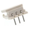 Molex SPOX Series Right Angle Through Hole Shrouded PCB Header, 3 Contacts, 2.5mm Pitch, 1 Row 22-05-7035